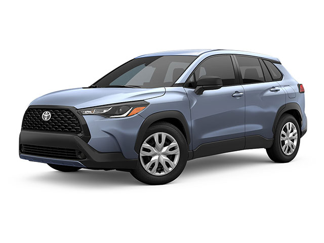 New 2024 Toyota Corolla Cross SUV Celestite For Sale in North Brunswick Township NJ Stock
